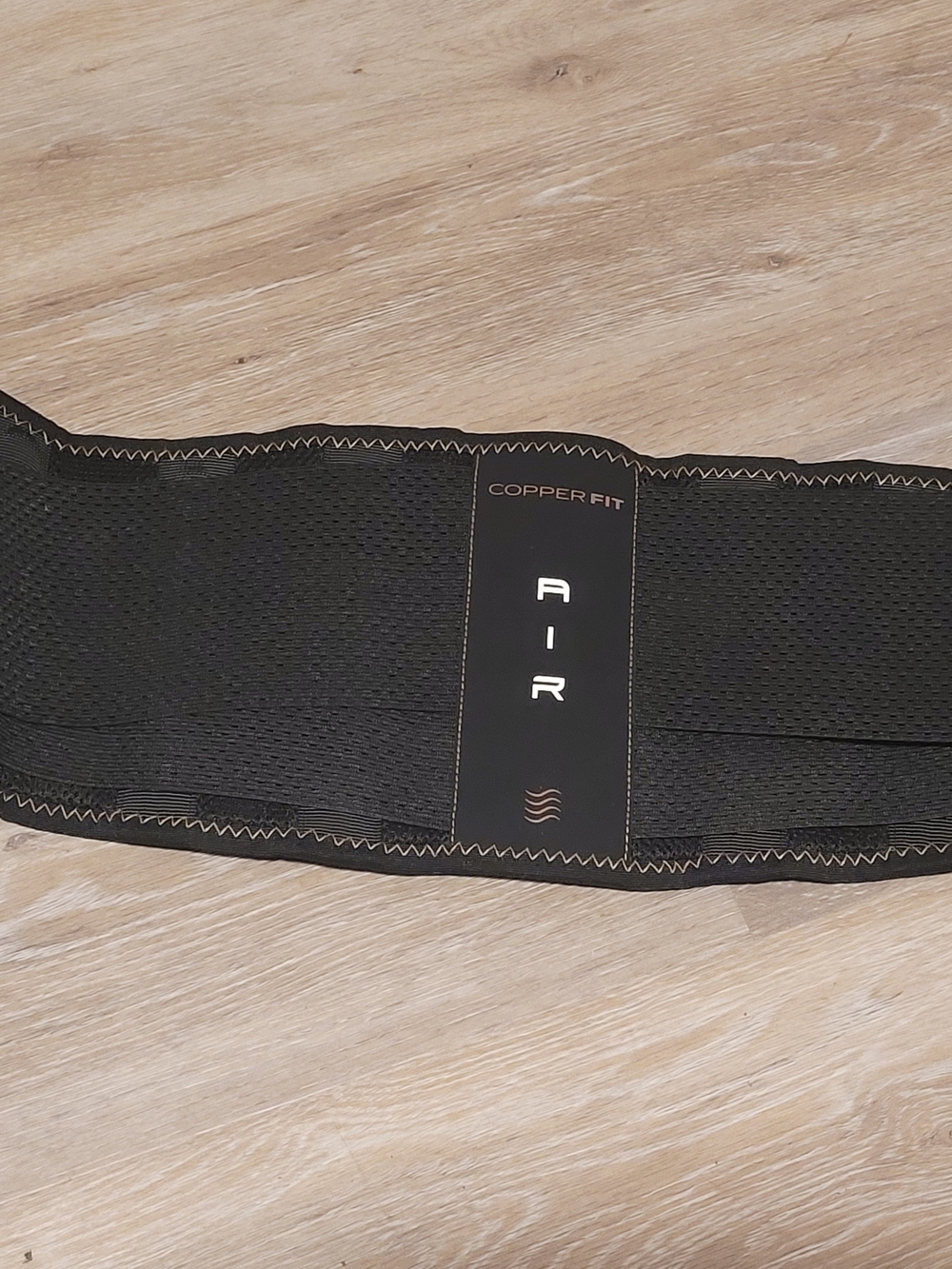 Black AIR Copper Fit Men's Waist Belt Conpression For extra Firm